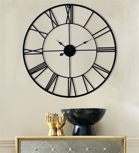 30 inch metal wall clock.